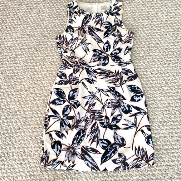 J. Crew Dresses & Skirts - J. CREW Floral Woven Cotton Lined Dress